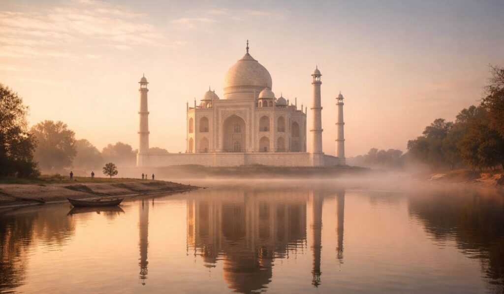 taj mahal sunrise view best time to visit taj mahal early morning