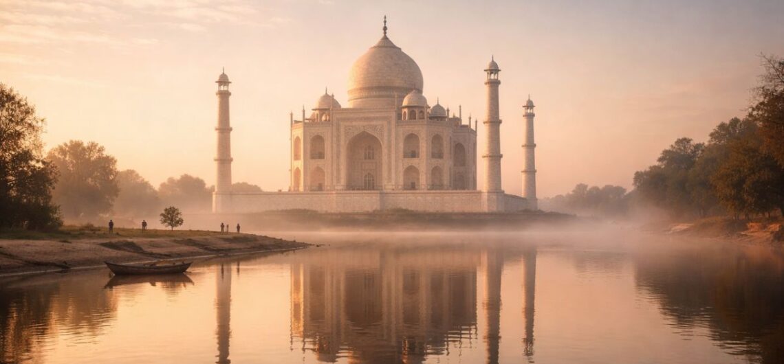 taj mahal sunrise view best time to visit taj mahal early morning